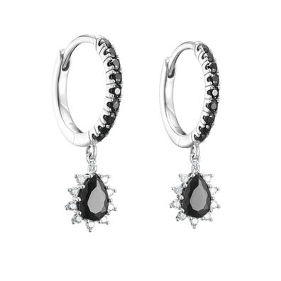 Thomas Sabo - CR748-643-11 - Creolen mit Anhänger - 2,5cm - True Romance