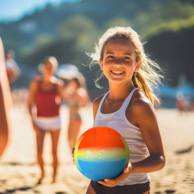 Volleyball Aktive Neo Splash Bunt Neopren (24 Stück)