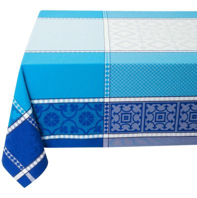 Tissus Toselli Tischdecke Baumwolle Beschichtet Groß Fleckschutz Tischwäsche aus Fran