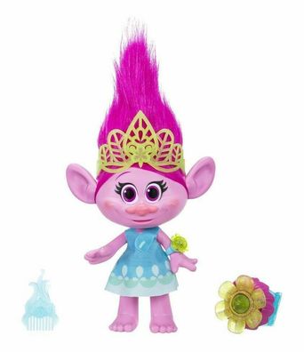 Hasbro TROLLS Kuschelzeit Poppy Leichtarmband Leuchthaar 34 cm groß OVP NEU