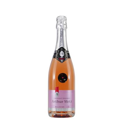 Arthur Metz Crémant d'Alsace Brut Rosé -trocken