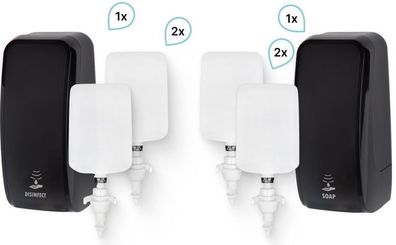 Komplett-set Handhygiene SENSOR: Desinfektion und Schaumseife