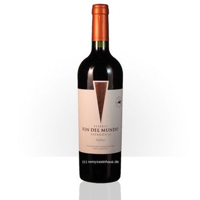 Bodega Del Fin Del Mundo 2024 Malbec Reserve Patagonia 0.75 Liter