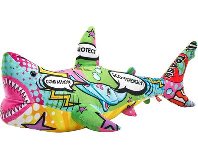 Wild Republic Plüschtier Jumbo Hai 80cm Kuscheltier XXL weich für Kinder