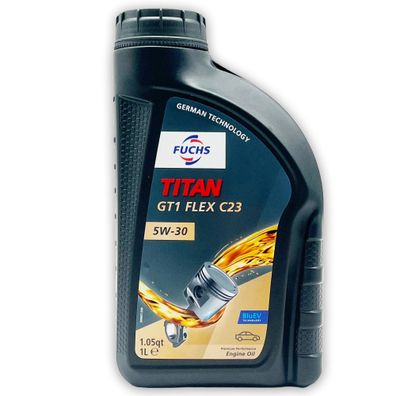 1 L Fuchs Titan GT1 Flex C23 5W-30 | MB 229.31 229.5 229.52 BMW-LL-04