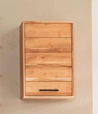 Badoberschrank 40x60cm 'Albany' Akazie massiv lackiert