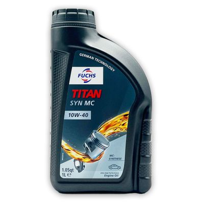 1 L Fuchs Titan Syn Mc 10W-40 MB229.3 VW501 01/505 00 PSA B71 2300 RN0700/RN0710
