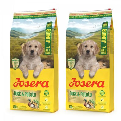 Josera Duck & Potato Junior 2 x 12,5 kg Sparpaket