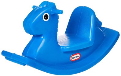 Little Tikes Schaukelpferd für Kleinkinder Blau & Rot - Sicherer Wipp- und Spielspaß