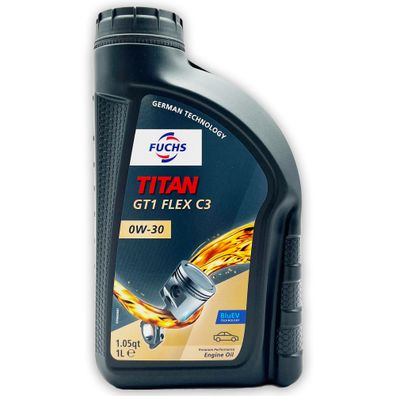 1 L Fuchs Titan GT1 FLEX C3 0W-30 VW 504 00 / 507 00 MB 229.31 | 229.51 | 229.52