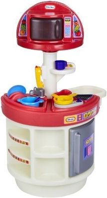 Little Tikes Koch- und Lernspaß Spielküche mit Licht, Sound, Zubehör & Spülmaschine