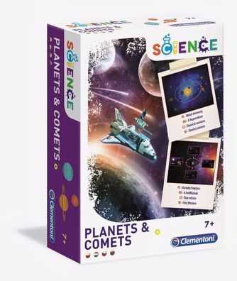 Science Planets & Comets Lernspiel Planeten & Kometen -Clementoni