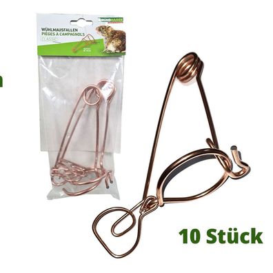 Draht-Wühlmausfallen Classic Windhager 10 Stück