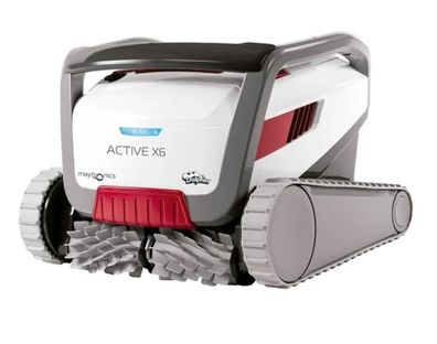 Dolphin Active X6 – Premium Poolroboter für Boden, Wände & Wasserlinie (bis 15 m)