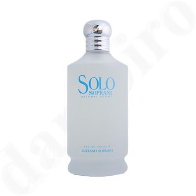Luciano Soprani Solo Soprani Natural Scent pour homme Eau de Toilette 100 ml
