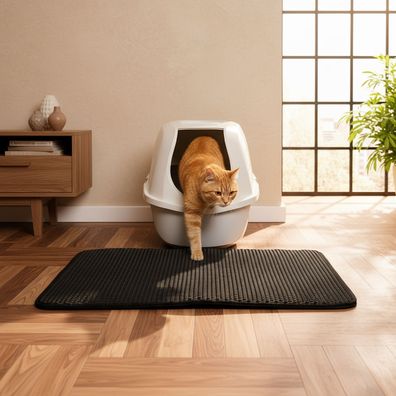 belviona doppellagige Katzenstreu-Matte, verschiedene Größe und Farben