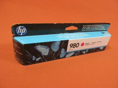 Original HP 980 Magenta OVP - Tintenpatrone, HP ink cartridge