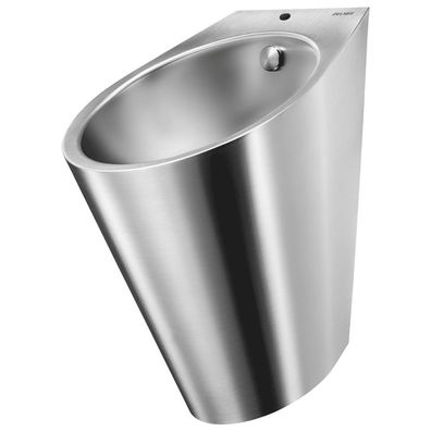 Delabie Urinal FINO wandh. Anschl. von oben Edst. 1.4301 satiniert