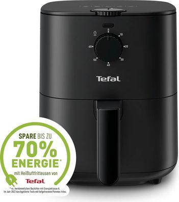 Tefal EY1303 Easy Fry Essential Heißluftfritteuse, 3,5 L Fassungsvermögen