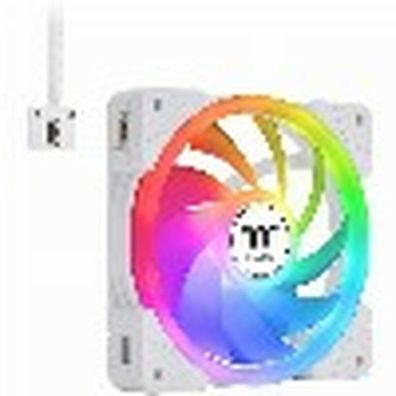 SWAFAN EX12 ARGB Sync PC Cooling Fan White TT Premium Edition (weiß, 3er Pack)