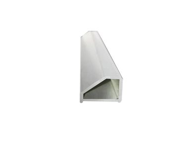 Glaszentrum Hagen - 1500x14x10 mm Aluminium (T) Schwallschutz - Wasserabweiser - Bode