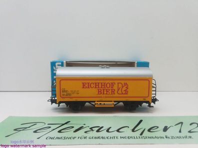 Märklin H0 AC 4420 Kühlwagen "Eichhof Bier" / Ichqrs / SBB / OVP blau