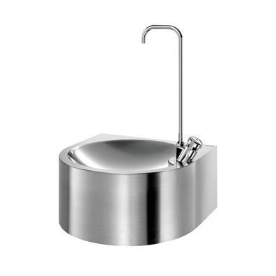 Delabie Trinkbrunnen SD mit Schwanenhalsarmatur Edst. 1.4301 sat