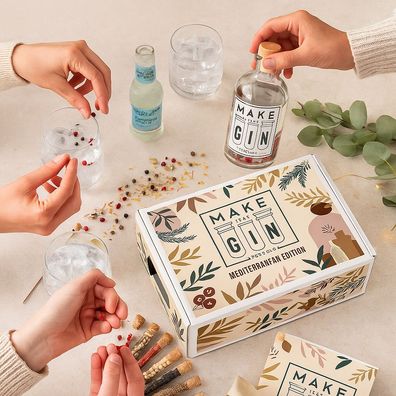Make Your Gin Geschenkset - Mediterrane Edition | Gin zum Selbermachen