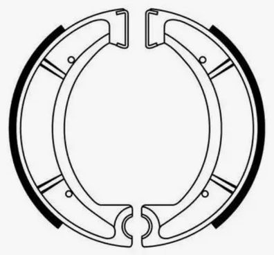 Bremsbacken 150x25 Honda 250 FES Foresight Yamaha RD IT XT