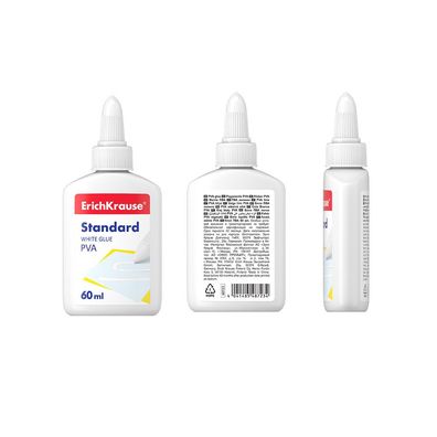 PVA Kleber weiß mit Applikator 60ml wasserlöslich 1 Stück