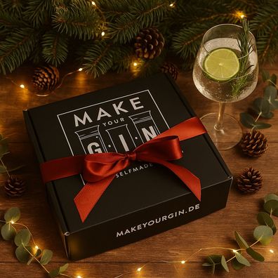Make Your Gin - Premium DIY Gin Set mit 12 Botanicals | Do it yourself
