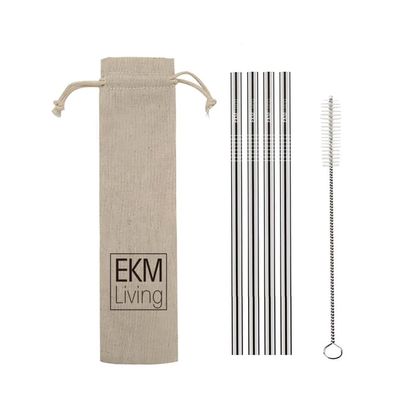 Riedel Vorteilsset 2 x 2 Gläser Extreme Martini 4441/17 und 4 EKM Living Trinkhalm