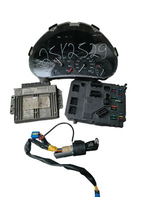 Peugeot 206 SW - Motorsteuergerät Set 9644236480