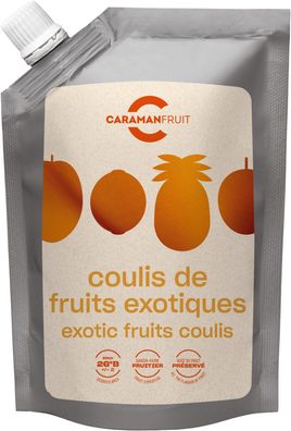 Caramanfruit Exotische-Früchte-Coulis 4x 1kg Multivitamin süße Tropenfrüchte
