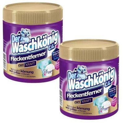 Der Waschkonig Sauerstofffleckenentferner 2x750 g