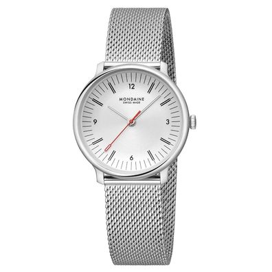 Mondaine Armbanduhr MLE.33110. SM Doppio Saphirglas, 33mm, Milanaise