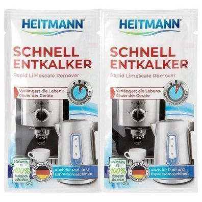 Heitmann Schnell-Entkalker Entkalker 2 x 15 g