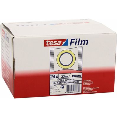 Klebeband TESA 19 mm 33 m Durchsichtig (24 Stück)