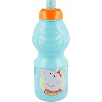 Flasche Stor Blau 400ml Peppa Pig LDPE