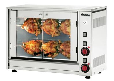 Hähnchengrill Bräter Grill 2 Spieße 230 V 700x 360x 530 Gastro Imbiss Gastlando