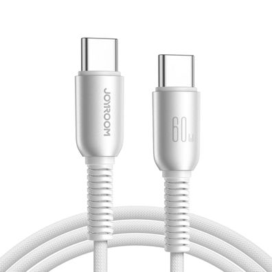 Joyroom S-A51 Cutting-Edge Series 60W USB-C – USB-C Kabel 1,2 m – Hellgrau