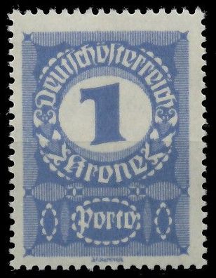 Österreich Portomarken 1920 21 Nr 84x postfrisch XA0D7B2