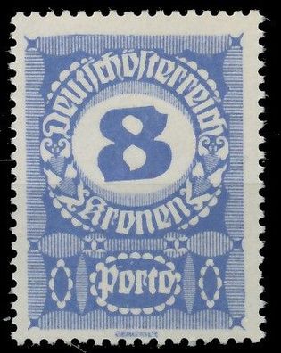 Österreich Portomarken 1920 21 Nr 90x postfrisch XA0D7CA