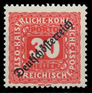 Österreich Portomarken 1919 Nr 69 postfrisch XA0D7FA