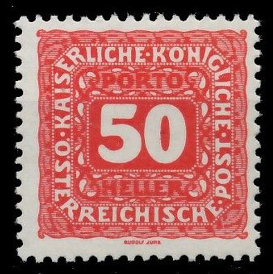 Österreich Portomarken 1916 17 Nr 54B postfrisch XA0D802