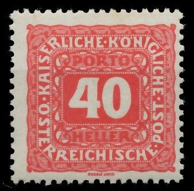 Österreich Portomarken 1916 17 Nr 53B postfrisch XA0D80E