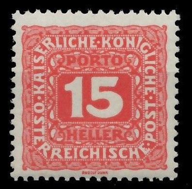 Österreich Portomarken 1916 17 Nr 49B postfrisch XA0D81A