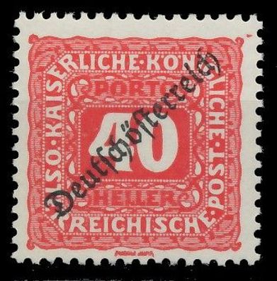 Österreich Portomarken 1919 Nr 70 postfrisch XA0D822