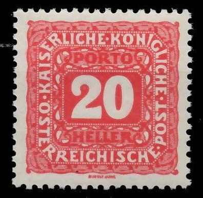 Österreich Portomarken 1916 17 Nr 50B postfrisch XA0D82A