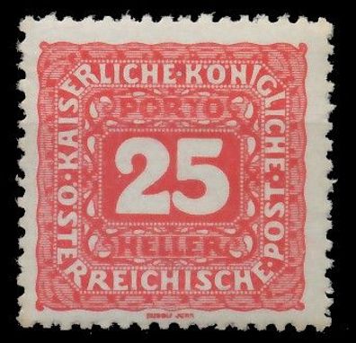 Österreich Portomarken 1916 17 Nr 51B postfrisch XA0D832